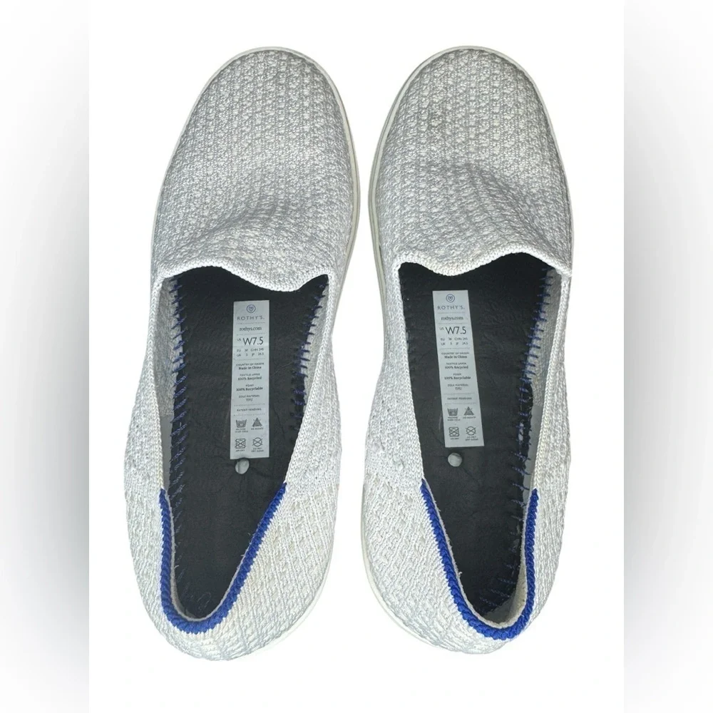 Rothy’s The Original Slip On Sneaker Size 7.5 Honeycomb